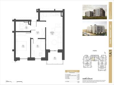 Nowe, świetne mieszkania - 54.48m2