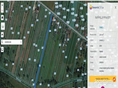 Sprzedam działkę rolno budowlaną 3579 m2 Wiesiółka