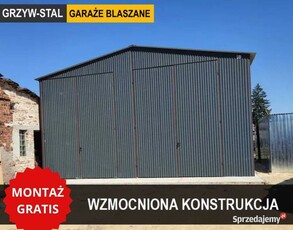 Garaż Blaszany /MAGAZYN/Wiata Garażowa Blaszana / Hala – GRZYWSTAL