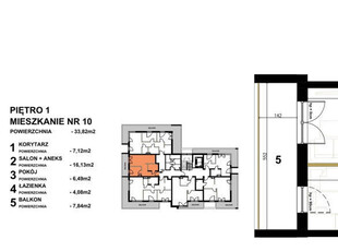 Mieszkanie 33.82m2 Kielce