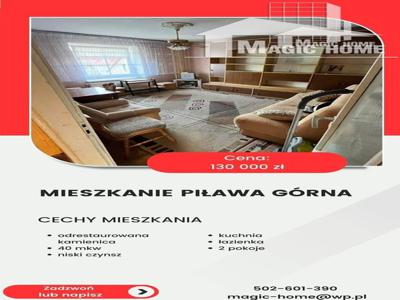 Mieszkanie na sprzedaż 2 pokoje Piława Górna, 40,60 m2, 3 piętro