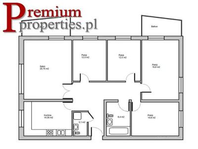 Mieszkanie na sprzedaż 4 pokoje Warszawa Ursynów, 126 m2, 2 piętro