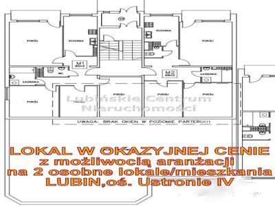 Mieszkanie na sprzedaż 6 pokoi Lubin, 150 m2, parter