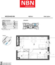 Nowe > 2 pokoje > 36,29 m2 > Al. Solidarności