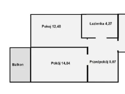 3p 58m ok Głównej 2BALKONY/KOMÓRKA/GARAŻ (Wrocław)