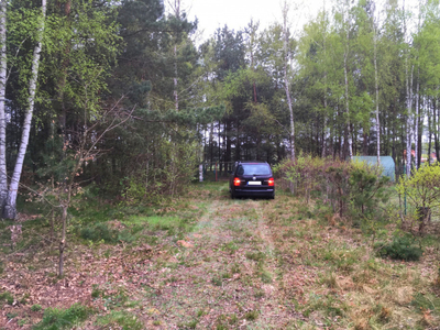 Działka Bożepole Królewskie, własny lasek, 35km do centrum Gdanska