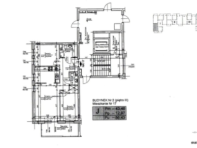 Mieszkanie, 57 m², Lublin