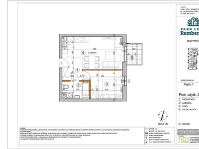 Mieszkanie na sprzedaż 35,42 m², piętro 1, oferta nr 99517