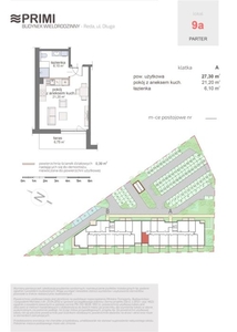 NOWE 1-pokojowe mieszkanie 27,30m2 Reda