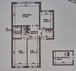 3 pokoje | 59 m2 | Metro Natolin | BEZPOŚREDNIO