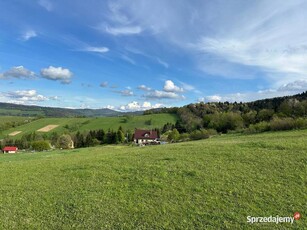 Bieszczady Mchawa Baligród działka budowlana widokowa o pow. 6 ar z WZ