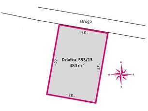 Działka 4,8a z WZ na budynek rekreacji w Radawie