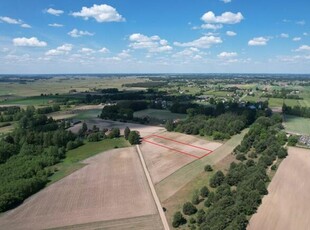 Działka z możliwością zabudowy zagrodowej w Pogorzałkach.