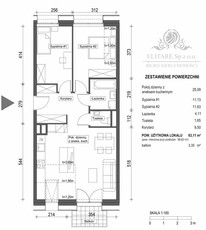 W REALIZACJI 10.2025/Mieszkanie 3pok, /62,41m2 z balkonem/ Brochów, Wrocław