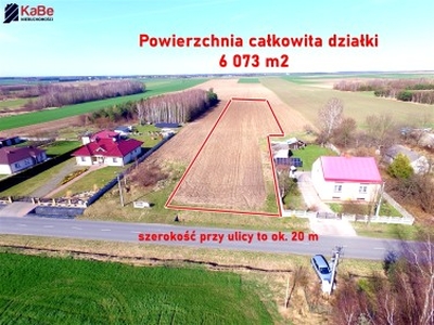 Działka rolno-budowlana Mykanów