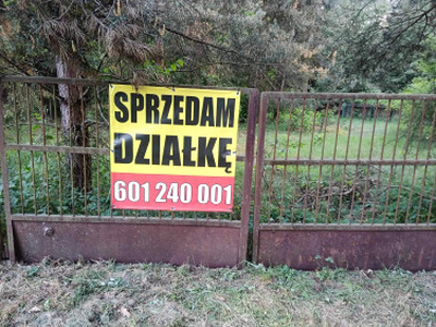 Działka rekreacyjna Kępa Niemojewska