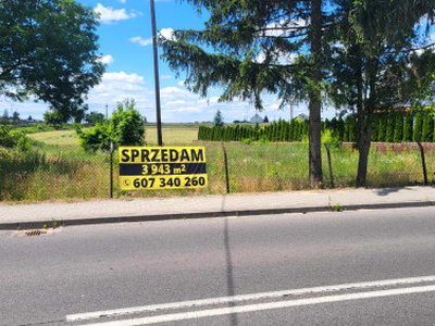 Działka inwestycyjna Grzywna