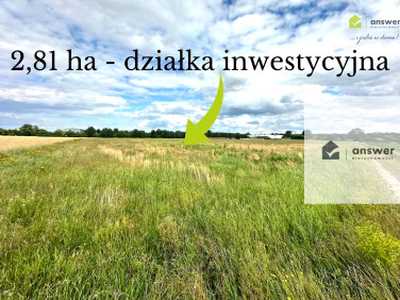 Działka inwestycyjna Lubin