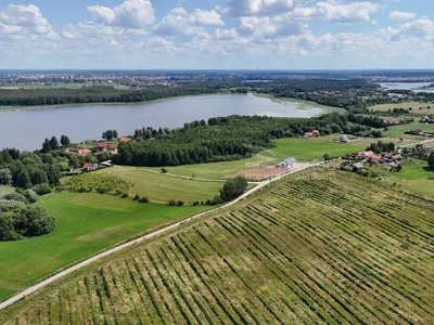 Piękne działki widok na jezioro Szarek Chruściele