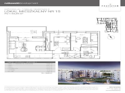 Apartamenty Przystań, apartament nr E/15