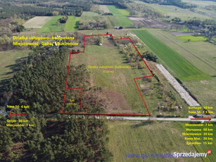 Działka inwestycyjna budowlana 5,5 ha / Mszczonów