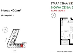 Różanka/3Pokoje/Osobna Kuchnia/Balkon