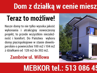 podlaskie, zambrowski, Zambrów, Zambrów, Willowa