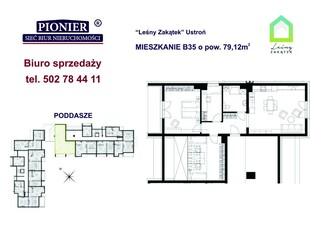 B35- apartament u podnóża Lipowskiego Gronia