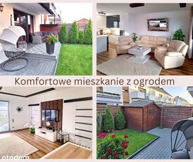 Komfortowy, nowy apartament z ogrodem !