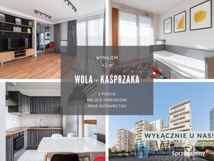 Mieszkanie wynajmę 42m2 2-pok Warszawa Marcina Kasprzaka