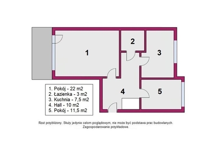 Mieszkanie na sprzedaż 55,23 m², piętro 3, oferta nr 28131/3685/OMS