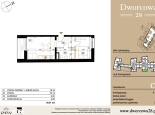 2 pokoje + loggia - rabaty przy Dworcowej 28!