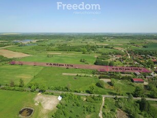 Duża działka z możliwością zabudowy.