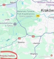 Działka teren inwestycyjny Polanka Hallera 1,1ha Małopolska