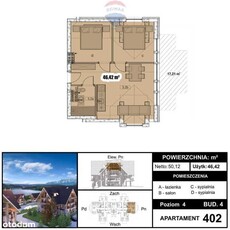 Inwestycja w stanie deweloperskim - 46,42 m2