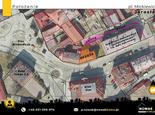 Lokal użytkowy na Parterze 61,62m2 /Pl. Mickiewicza Jarosław