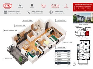 3/4pokoje NAROŻNE + Garaż i Komórka WIDOK na LAS