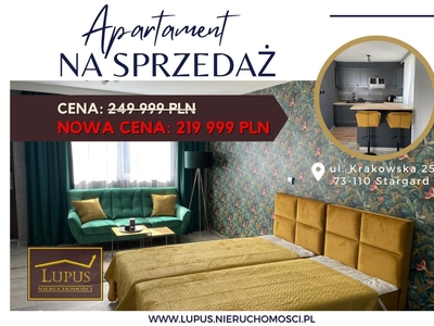 Apartament na sprzedaż przy ul. Krakowska Stargard