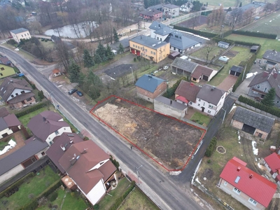 Działka budowlana Giebło, gmina Ogrodzieniec / Okolice Zawiercia