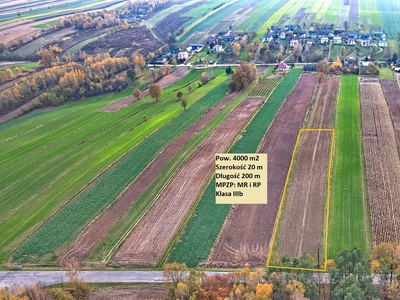 Działka pod budowę Karpiówka koło Kraśnika