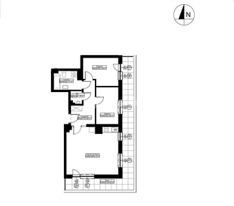 2-pokojowe mieszkanie 39m2 + loggia Bez Prowizji