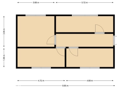 Sprzedam mieszkanie 3 pokojowe 57,5m2