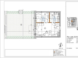 2 pok.*ogródek 60m2*obok lasu* IVQ 2025