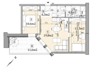 Nowe mieszkanie Centrum, pl. Plac Grunwaldzki 2