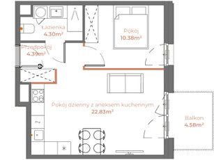 Nowe mieszkanie Stare Bielsko, ul. Krecia