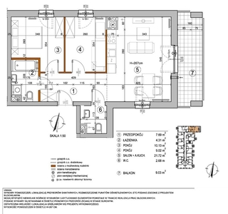 3pok*55m2*dwustronne*balkon 9 m2*bez prowizji