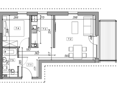 Nowe mieszkanie Zawada 423 A-H