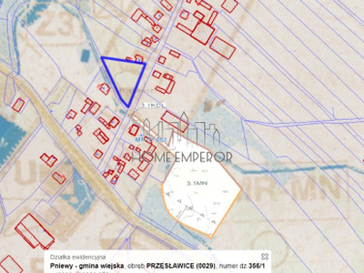Działka komercyjna Przęsławice
