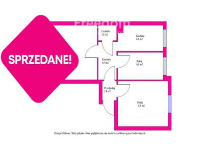 Mieszkanie na sprzedaż 57,30 m², piętro 4, oferta nr 27161/3685/OMS