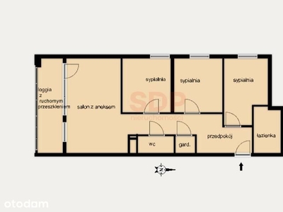 3 Pokojowe Mieszkanie -52,14 M | 2027